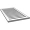 Ekena Millwork Vertical Surface Mount PVC Gable Vent: Functional, w/ 2"W x 1-1/2"P Brickmould Frame, 20"W x 36"H GVPVE20X3602SF - alternate 2